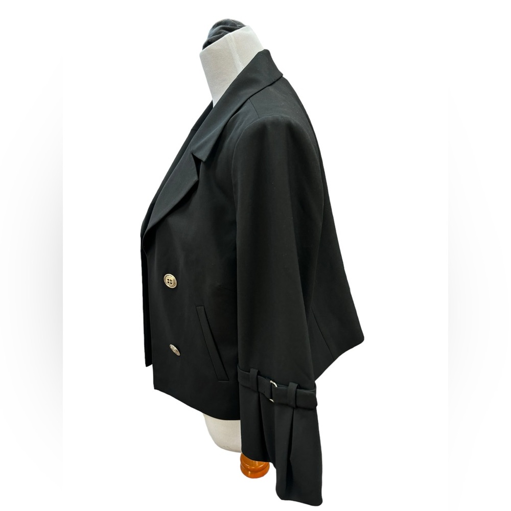The Limited Women’s Black Blazer Jacket Bell Sleeves‎ Size 10 - Picture 4 of 10